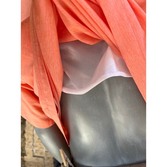 Habit Button Down Fishing Hiking Short Sleeve Orange Shirt Men's Size Medium - Picture 5 of 9